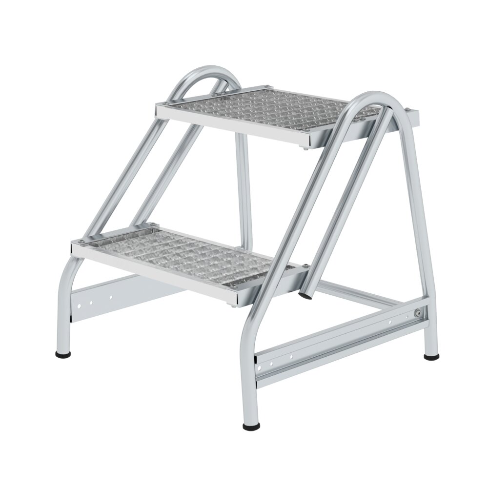 Munk Arbeitspodest einseitig begehbar Stahl-Gitterrost 2 Stufen von Günzburger Steigtechnik Munk Arbeitspodest einseitig begehbar Stahl-Gitterrost aus der Kategorie Podesttreppen mit der Artikelnr. 050053, Moebel