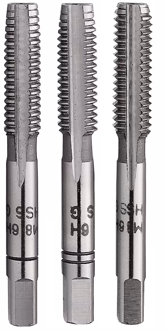 Hand Gewindebohrer BSW HSS DIN 351 - 3-tlg. von PROJAHN Hand Gewindebohrer BSW HSS DIN 351 - 3-tlg. aus der Kategorie Gewindeschneidwerkzeuge