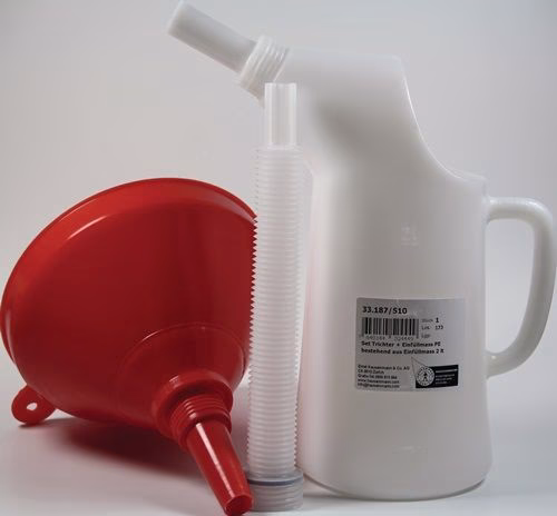 Trichter-Set 3-teilig Kunststoff (PE) 2,0 l REILANG aus der Kategorie Trichter mit der Teilenummer 4000356419