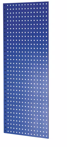 Lochplatten-Seitenblende, 90 x 1300 x 600 mm (H x T), RAL 5010 enzianblau aus der Kategorie Zubehör mit der Artikelnummer 35675-B