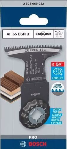 Tauchsägeblatt PRO AII 65 BSPIB Breite 40mm Eintauch-Tiefe 65mm 1 Stück Starlock BOSCH