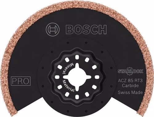 Segmentsägeblatt PRO ACZ 85 RT3 Durchmesser 85 mm Schnittbreite 2,5 mm Starlock BOSCH aus der Kategorie Oszillierendes Sägeblatt mit der Teilenummer 8004257185