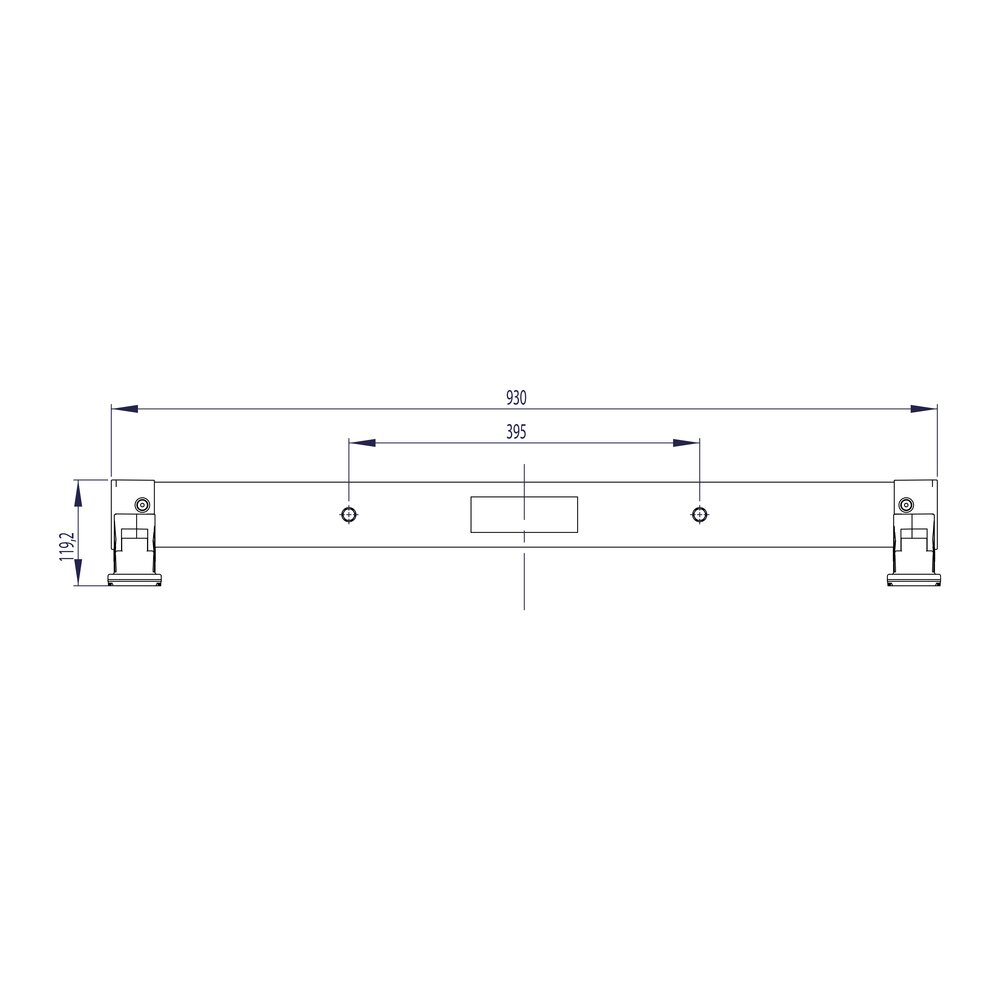 Strichzeichnung 3815662 Munk nivello®-Traverse 093/395/73