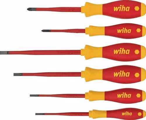 Schraubendrehersatz 3201 K6 6-teilig Schlitz/PH slim fix VDE von WIHA Schraubendreher-Satz 6-teilig slim fix 3201 VDE WIHA aus der Kategorie VDE-Schraubendreher mit der Artikelnr. 4000793035