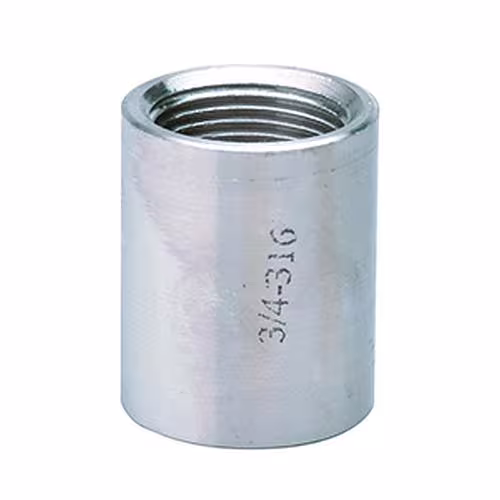Atusa Edelstahl Muffe Nr. 270 (AISI 316) von der Marke Atusa aus der Kategorie Edelstahl Gewindefittings