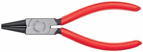 Detailbild 3995700 Rundzange Länge 140mm Kopf poliert Kunststoff-Überzug KNIPEX