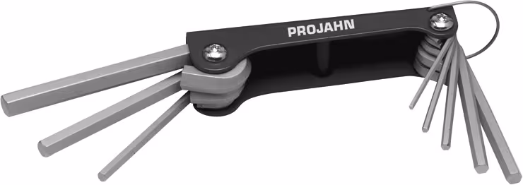 Winkelstiftschl.Satz Innen-6Kant i.Klapph. 2,5-10mm 8tlg von der Marke PROJAHN aus der Produktreihe Handwerkzeuge