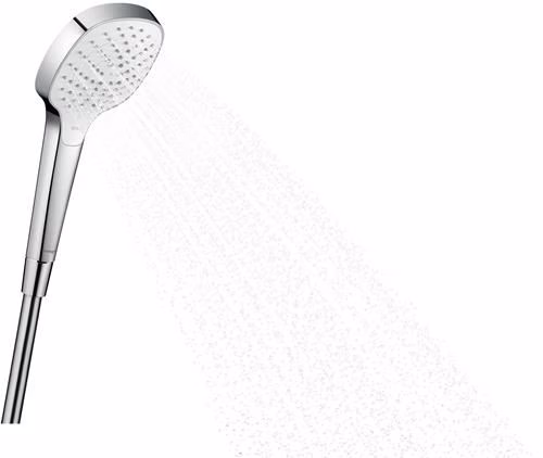 Handbrause CROMA SELECT E VARIO weiß/chrom Hansgrohe aus der Kategorie Duschköpfe mit der Teilenummer 6000536955