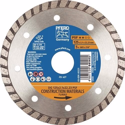 Diamanttrennscheibe PFERD TOOLS von der Marke Pferd Tools Diamanttrennscheibe PFERD TOOLS aus der Kategorie Trennscheiben