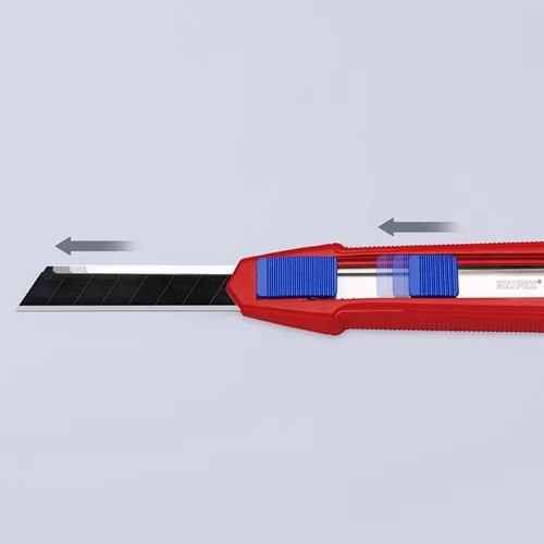 Cuttermesser CutiX® Klingenbreite 18mm Länge 165mm Magnesium KNIPEX