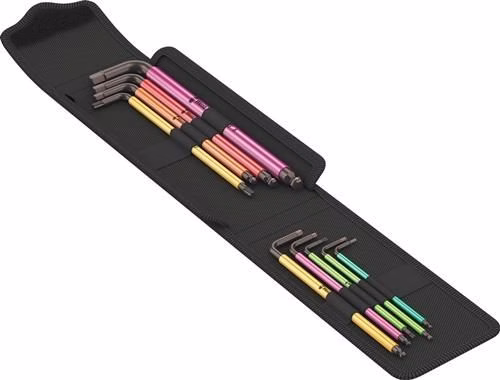Winkelschraubendrehersatz Bicycle Set 4 9-teilig Textiltasche SW 2-8mm T10/T25 WERA aus der Kategorie Winkelschraubendreher mit der Artikelnr. 4000829863