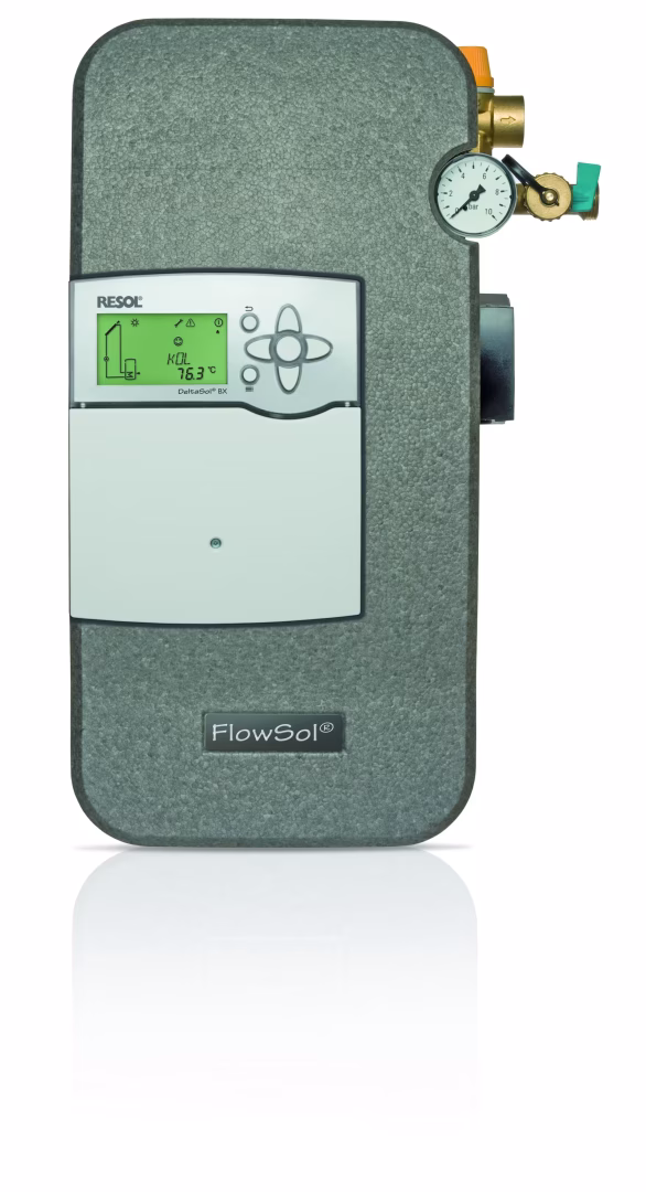 RESOL FlowSol(R) B HE - Zweistrang Solarstation Typ Ausführung: RESOL FlowSol(R) B HE - BX Zweistrang Solarstation aus der Kategorie 2-Strang-Solarstation mit der Artikelnr. 29002260