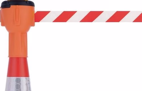 Leitkegelaufsatz ALCT Gurtband 9 m orange ALLROUNDLINE aus der Kategorie Absperrungen und Baustellenabsicherung mit der Teilenummer 4000818616