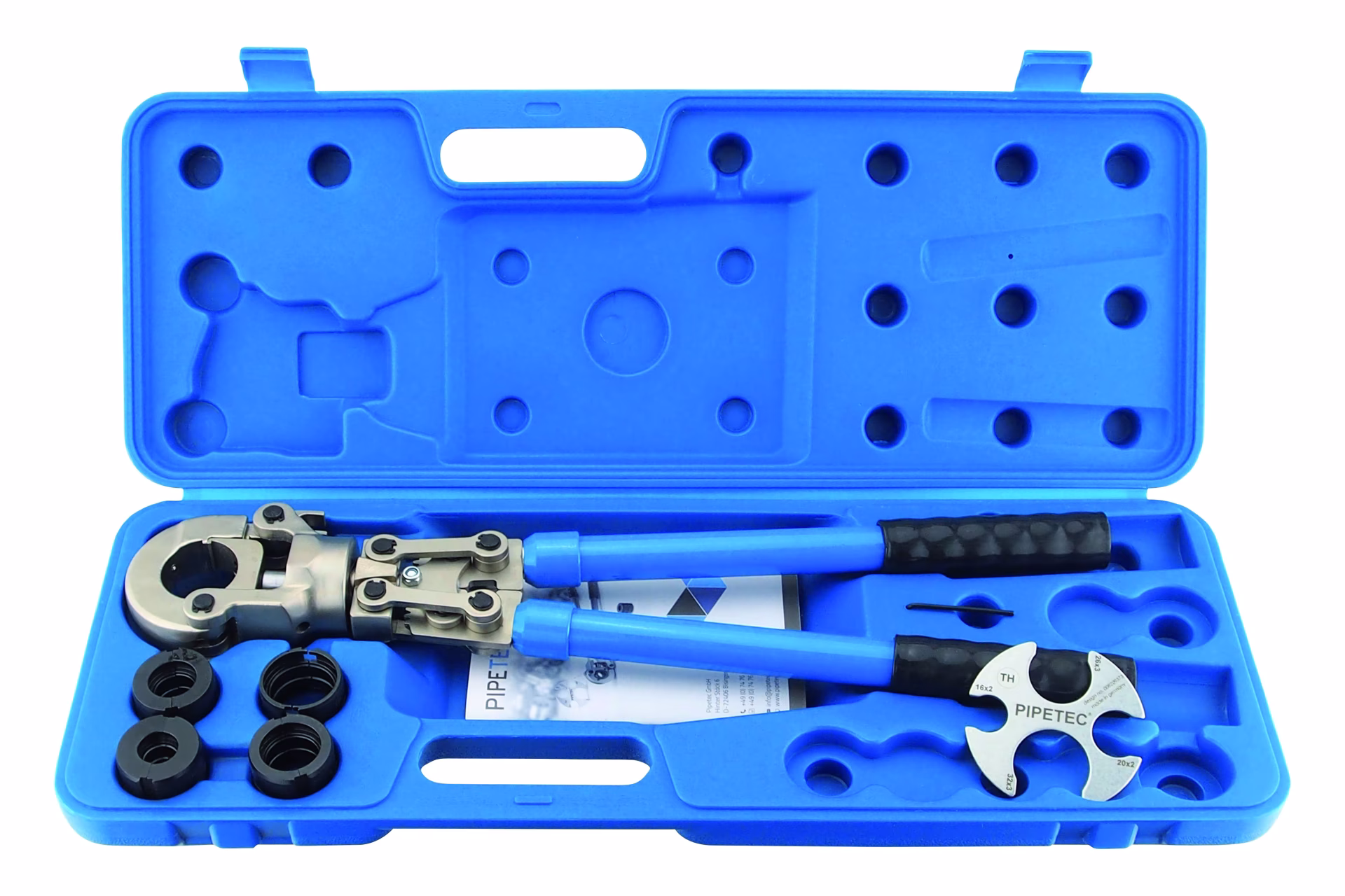 Pipetec Handpresszange TH-Profil inkl. Koffer TH-Profil und Einlagen 16-32mm von der Marke Pipetec Pipetec Handpresszange TH-Profil inkl. Koffer TH-Profil und Einlagen 16-32mm aus der Kategorie Scheren mit der Artikelnummer HPZTH1632