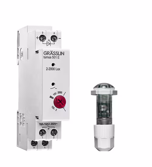 Dämmerungsschalter turnus von Grässlin Zeitschalttechnik Dämmerungsschalter turnus aus der Kategorie Gebäudeautomation