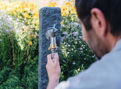 Detailbild 4075891 Übergangsstück GEKA plus Messing verchromt Klaue und Stecker GEKA