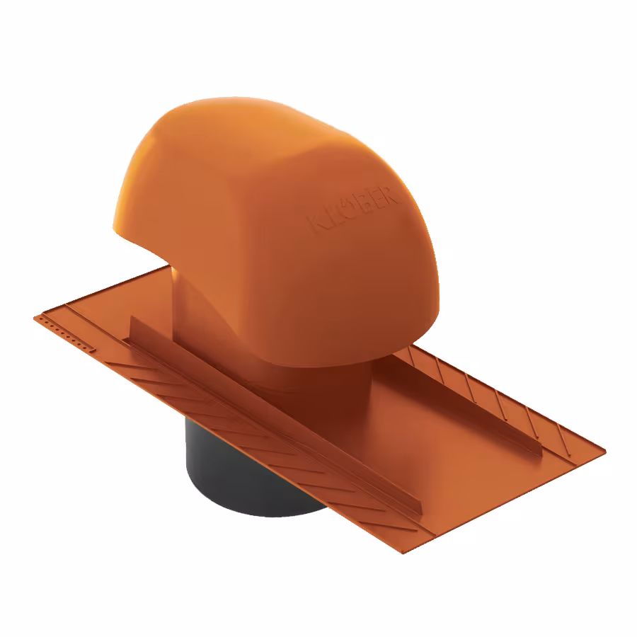 Venduct Be-/Entlüftungs-Set Typ Farbe: Rot (Klöber Standardfarbe) aus der Kategorie Steildachdurchgänge mit der Artikelnr. KE0563-3-0100