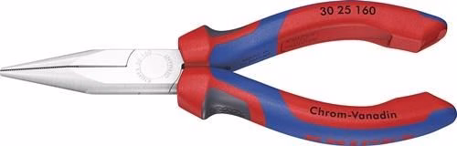 Langbeckzange Gesamtlänge 160mm Form 2 Kopf verchromt lang,flach-rund Comfort-Griff KNIPEX von der Marke Knipex Langbeckzange Kopf verchromt lang, flach-rund KNIPEX aus der Kategorie sonstige Zangen mit der Teilenummer 4000810291