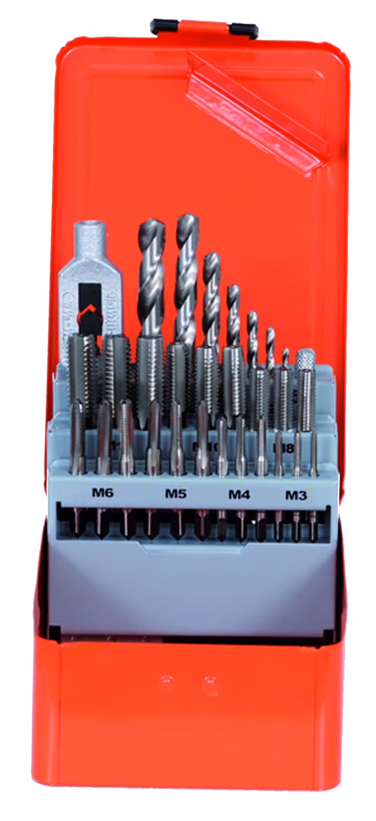 Gewinde Bohrzeug Satz HSS-G 29tlg M3-M12 von der Marke PROJAHN Gewinde Bohrzeug Satz HSS-G 29tlg M3-M12 aus der Kategorie Gewindeschneidwerkzeuge mit der Artikelnummer 91007