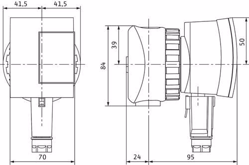 Nassläufer-Hocheffizienzpumpe Star-Z NOVA, G1-PN10,1x230V,5W WILO