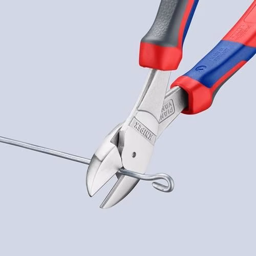 Kraftseitenschneider Länge 140mm Form 0 Mehrkomponenten-Hülle KNIPEX
