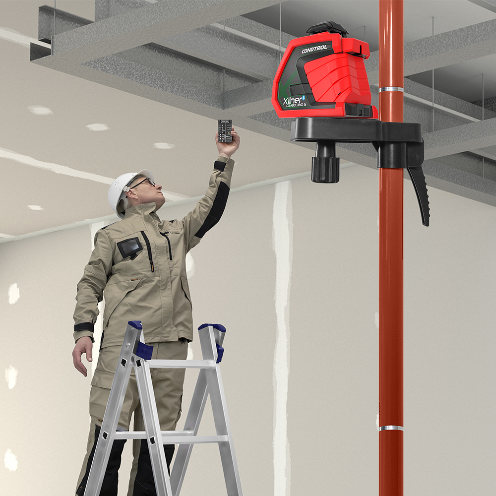 Ohne Text 847651 Kreuzlinienlaser + Punktlaser Xliner Combo 360G Kit