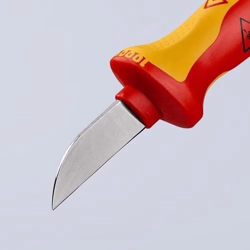 Kabelmesser Länge 190mm Klingen-Länge 50mm VDE67g Mehrkomponentengriff KNIPEX