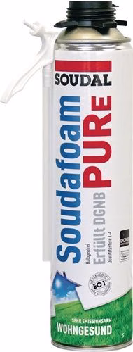 1K-Montageschaum SOUDAFOAM PURe 500 ml B1 weiß Dose SOUDAL von der Marke 1K-Montageschaum SOUDAFOAM PURe 500 ml B1 weiß Dose SOUDAL aus der Kategorie PU-Schaum mit der Teilenummer 4000353979