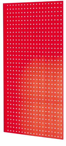 Lochplatten-Seitenblende, 90 x 1300 x 800 mm (H x T), RAL 3000 feuerrot von der Marke Schulte Lagertechnik Lochplatten-Seitenblende, 90 x 1300 x 800 mm (H x T), RAL 3000 feuerrot aus der Kategorie Zubehör mit der Artikelnummer 35676-R