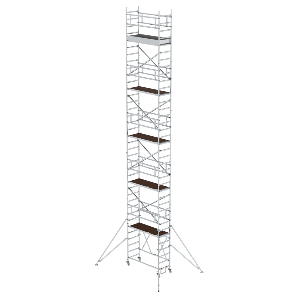 Munk Klappgerüst 0,75 x 1,80 m mit Ausleger Plattformhöhe 9,80 m von Günzburger Steigtechnik Munk Klappgerüst 1,35 x 1,80 m mit Ausleger aus der Kategorie Klappgerüste mit der Artikelnr. 115199
