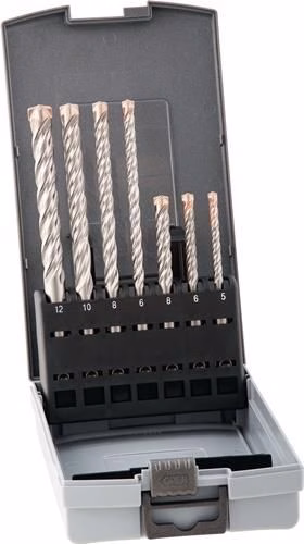 Hammerbohrersatz FORCE X 7-teilig X SDS-plus Kunststoff-Box ALPEN von der Marke Alpen Hammerbohrersatz FORCE X 7-teilig X SDS-plus Kunststoff-Box ALPEN aus der Kategorie Hammerbohrer mit der Teilenummer 8000671164