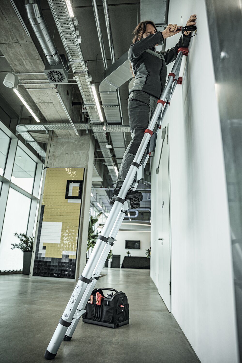 Munk ML Stufen-Teleskopleiter 9 Stufen