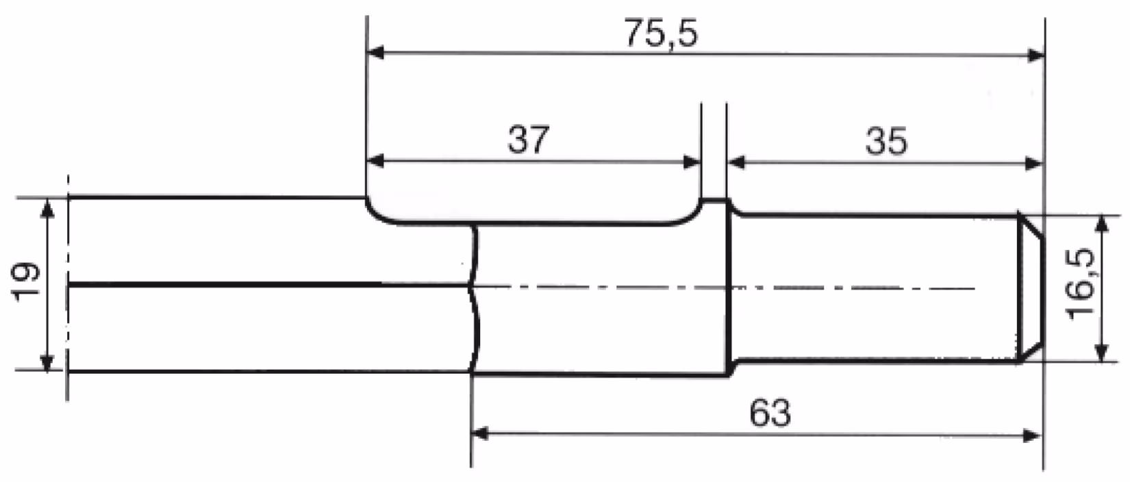 Flachmeissel für gr. Keilwelle 25x400 mm aus der Kategorie Meißel mit der GTIN 4000146420140 Flachmeissel für gr. Keilwelle 25x400 mm von der Marke PROJAHN aus der Produktreihe Maschinenzubehör