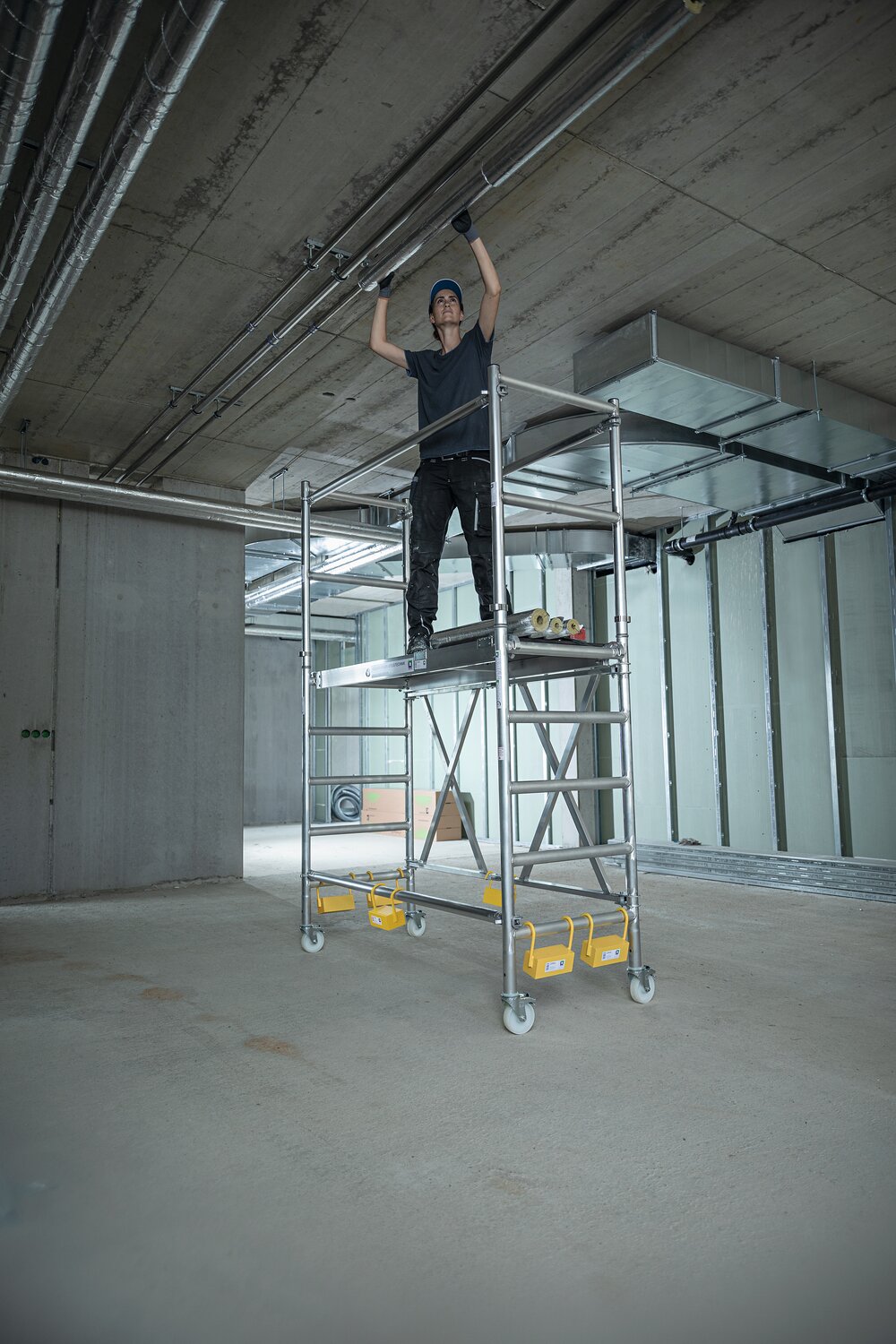 Milieubild 3816249 Munk Klappgerüst mit Ausbaueinheit Plattformhöhe 1,54 m Breite 0,84 m