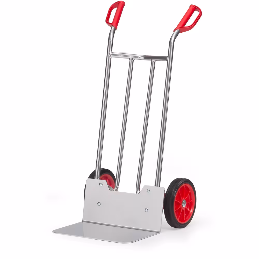 Alu-Sackkarre A1116V Bereifung Vollgummi von der Marke Fetra Alu-Sackkarre Alublechschaufel anschraubbar und dadurch austauschbar Typ Bereifung: Vollgummi aus der Kategorie Karren mit der Artikelnr. A1116V