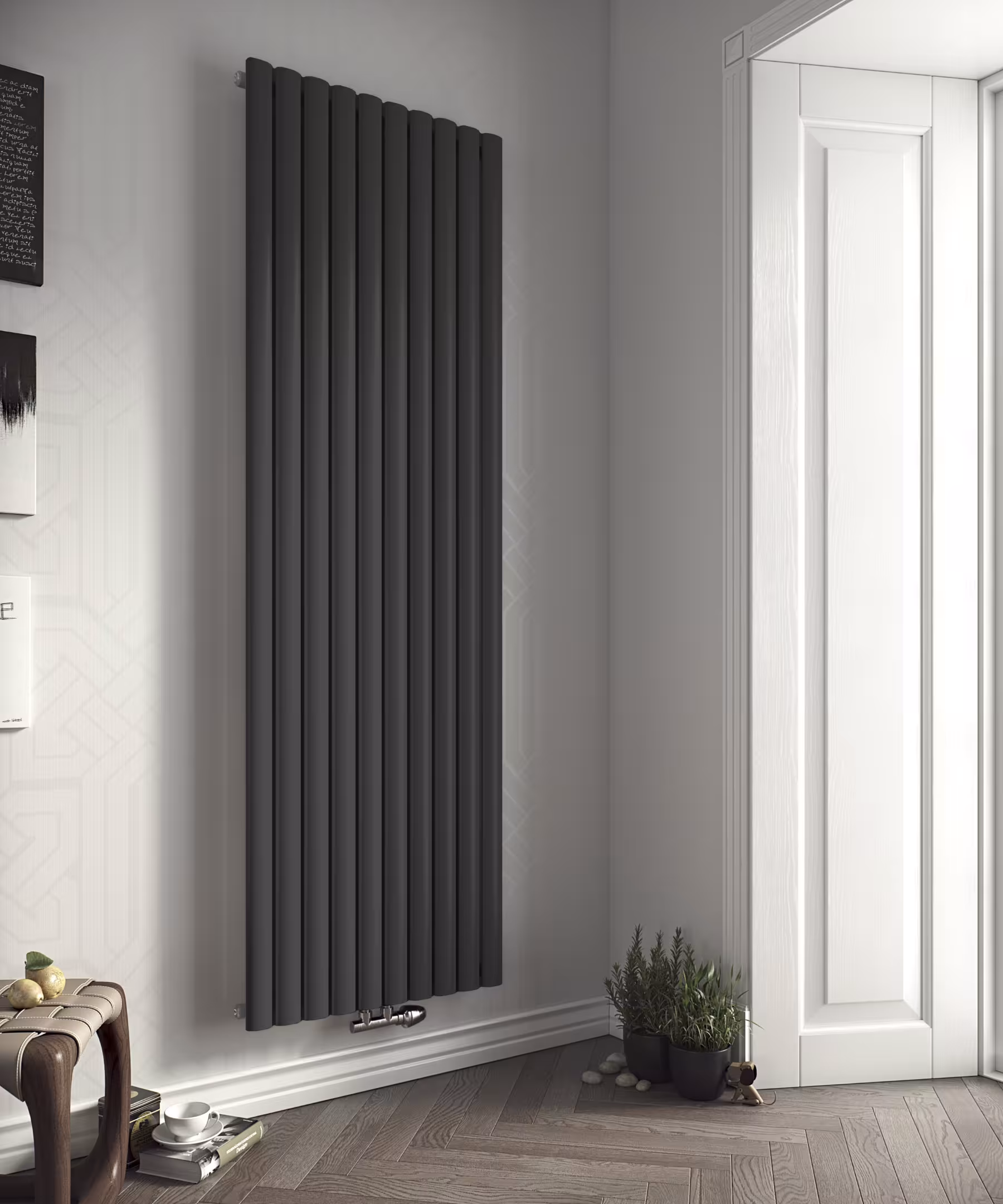 Ximax Raumheizkörper Fortuna Mittenanschluss Anthrazit RAL 7016 Typ Größe: 1800x584 mm aus der Kategorie Raum-Heizkörper mit der Artikelnr. 12739