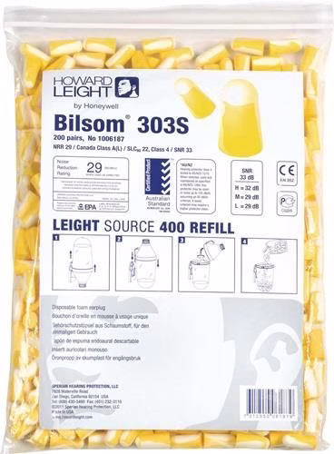 Gehörschutzstöpsel Bilsom 303S EN 352-2 SNR 32 dB Nachfüllpack 200 Paar/Pack,Größe S von der Marke Honeywell Gehörschutzstöpsel Bilsom 303S EN 352-2 SNR 32 dB Nachfüllpack 200 Paar/Pack,Größe S aus der Kategorie Gehörschutzstöpsel mit der Teilenummer 4000370328