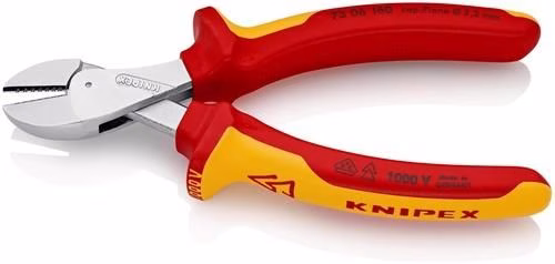 Kompaktseitenschneider X-Cut® Länge 160mm VDE Mehrkomponenten-Hüllen VDE KNIPEX