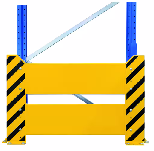 Rammschutzwand, 800 x 800 mm (H x B), gelb/schwarz von der Marke Schulte Lagertechnik Rammschutzwand, 800 x 800 mm (H x B), gelb/schwarz aus der Kategorie Zubehör mit der Artikelnummer 46530
