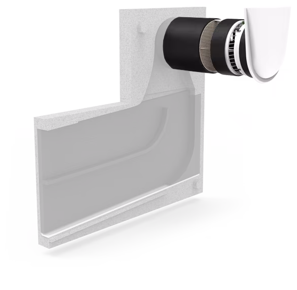 Zewotherm Rohbauset Laibung Typ Schalldämmeinlage: nein aus der Kategorie Zewotherm WRG Lüfter mit der Artikelnr. 14010202