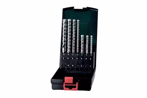 Hammerbohrersatz SDS-plus Pro 4 Premium 7-teilig Hartmetall für Beton/Mauerwerk/Naturstein von der Marke Metabo Hammerbohrersatz SDS-plus Pro 4 Premium 7-teilig Hartmetall für Beton/Mauerwerk/Naturstein aus der Kategorie Hammerbohrer mit der Teilenummer 8000064906