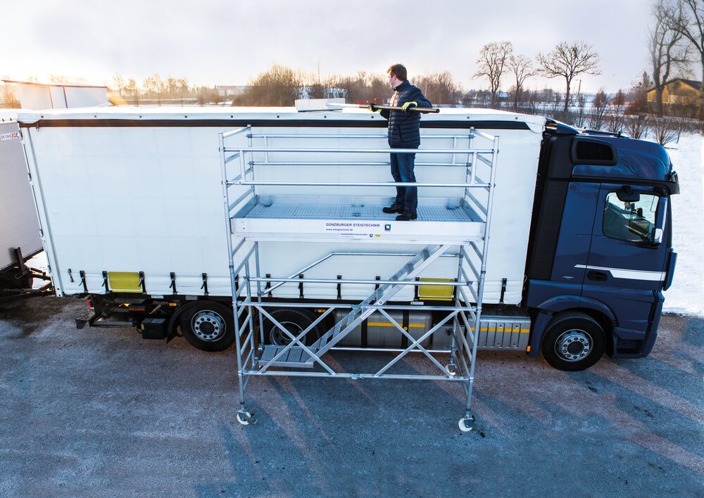 Munk Enteisungsgerüst, mobil