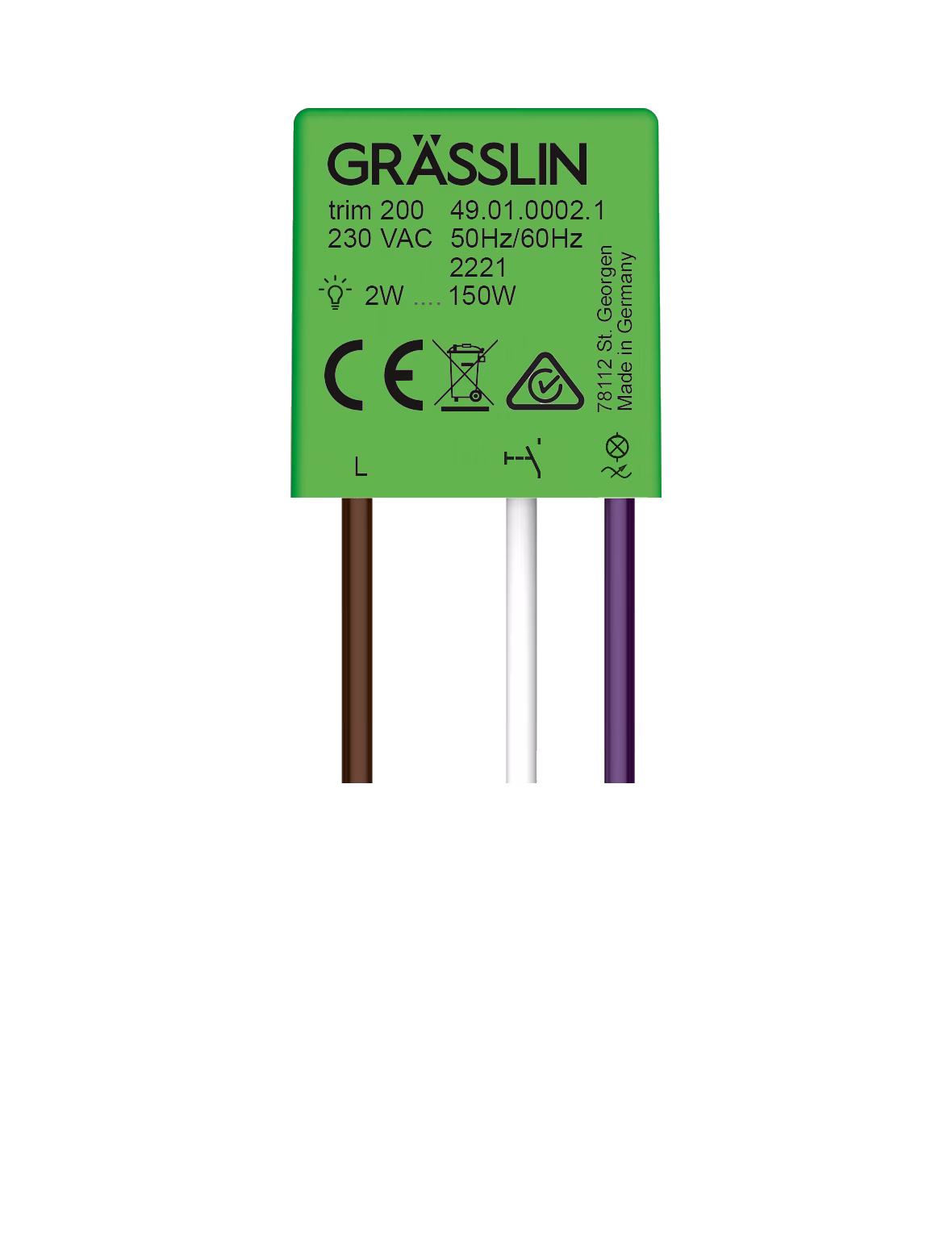 Grässlin trim 200 (BLE-UP-Dimmer)