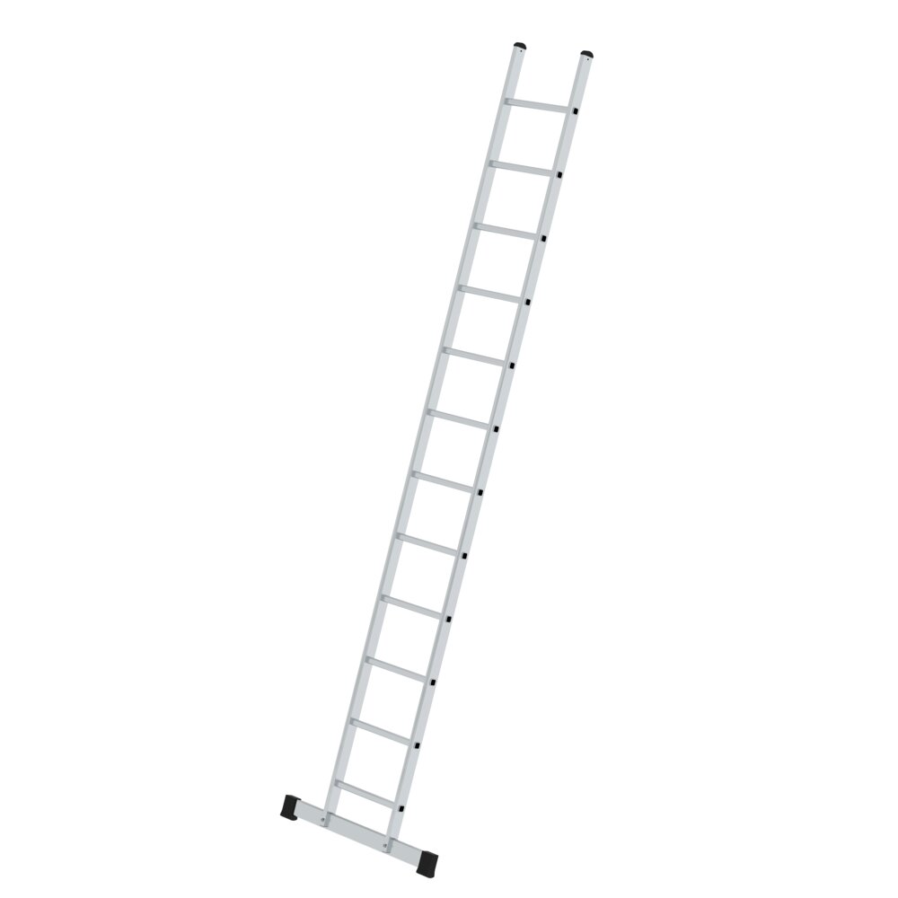 Munk Sprossen-Anlegeleiter mit Standard-Traverse 12 Sprossen von Günzburger Steigtechnik Munk Sprossen-Anlegeleiter mit Standard-Traverse aus der Kategorie Anlegeleitern mit der Artikelnr. 010112