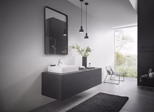 Detailbild 4032157 Hansgrohe Einhebel-Waschtischmischer FOCUS 70 Nennweite 15 mit Zugstangen-Ablaufgarnitur 1 1/4 Zoll chrom