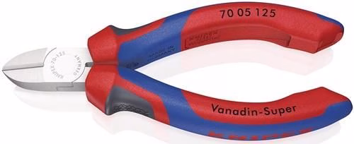 Tronchesi laterali KNIPEX con testa cromata e impugnatura ergonomica, della categoria tronchesi laterali, codice articolo 4000810147