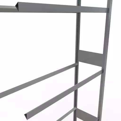 Produktbild Nr 10 des Artikels Anbauregal, Räder-/Reifenregal, 3500 x 1150 x 400 mm, verzinkt, 5 Lagerebenen á 150 kg Fachlast pro Ebene Abbildung Nr 10 des Artikels Anbauregal, Räder-/Reifenregal, 3500 x 1150 x 400 mm, verzinkt, 5 Lagerebenen á 150 kg Fachlast pro Ebene aus der Produktgruppe Fachbodenregale von der Marke Schulte Lagertechnik