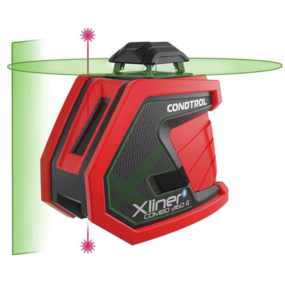 Kreuzlinienlaser + Punktlaser Xliner Combo 360G von der Marke Condtrol Kreuzlinienlaser + Punktlaser Xliner Combo 360G aus der Kategorie Kreuzlinienlaser mit der Teilenummer 1-2-411