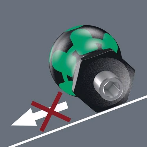 Bithandhalter 811/1 1/4 ″ mit Magnet Klingenlänge 10 mm 2-Komponentengriff WERA