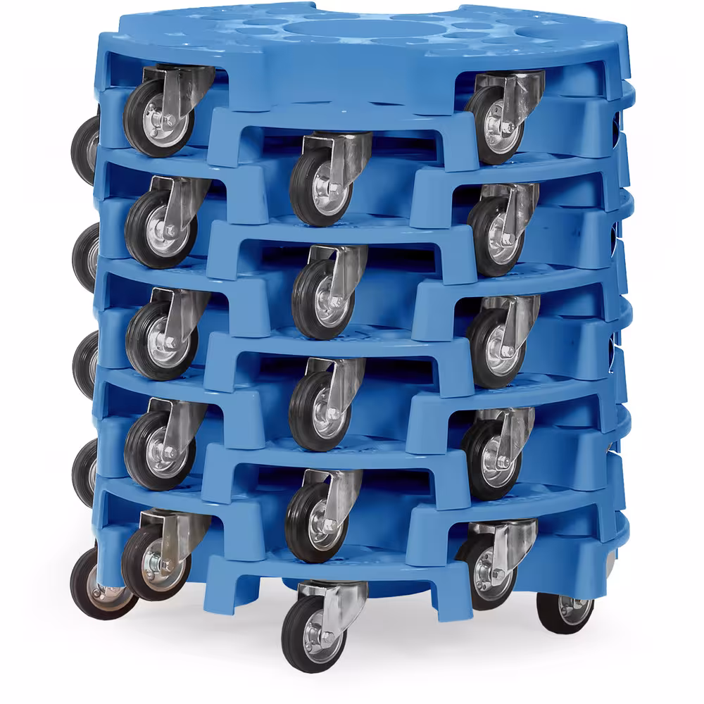 Reifen-Roller 4547 Ausgelegt für 8 Reifen oder 4 Kompletträder, praktische Materialmulde zur Aufbewahrung von Kleinteilen von Fetra aus der Kategorie Transportsysteme